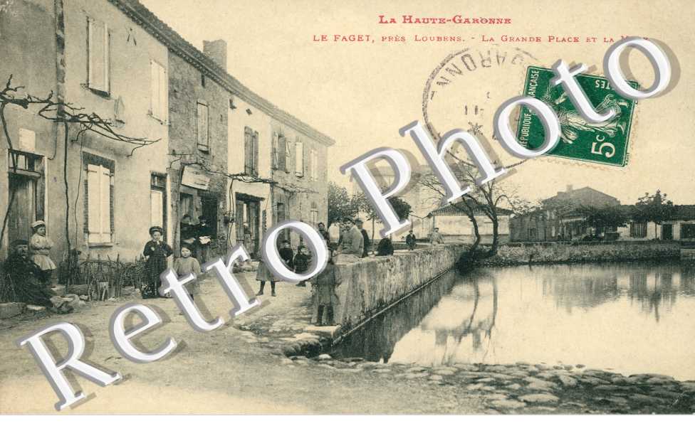 la grande place et la mare