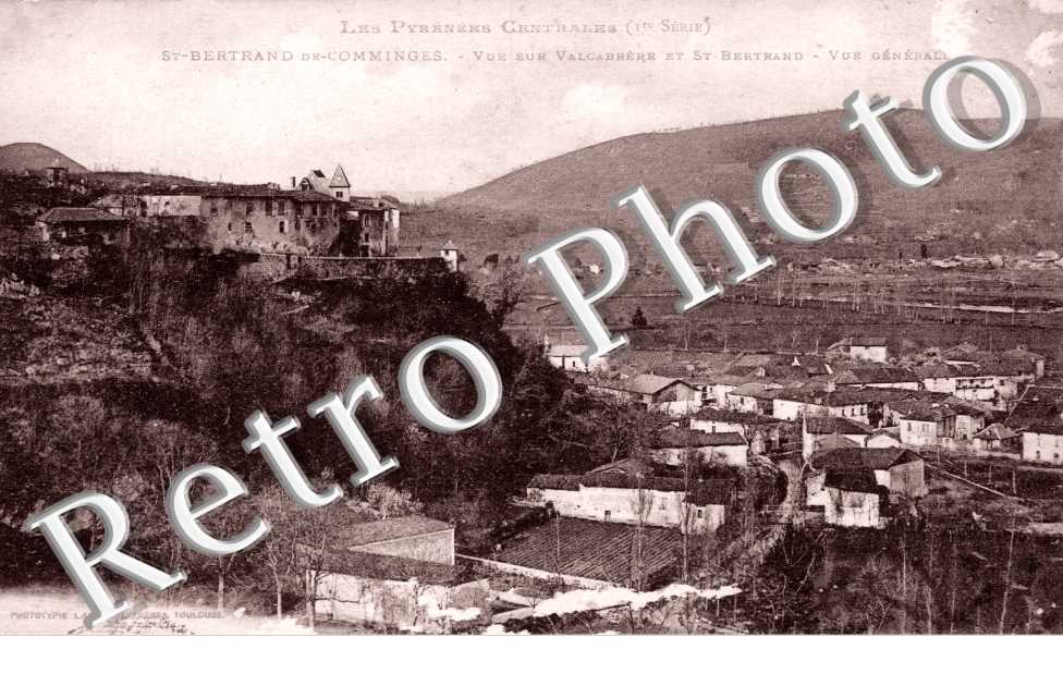 Vue sur Valcabrere et Saint Bertrand