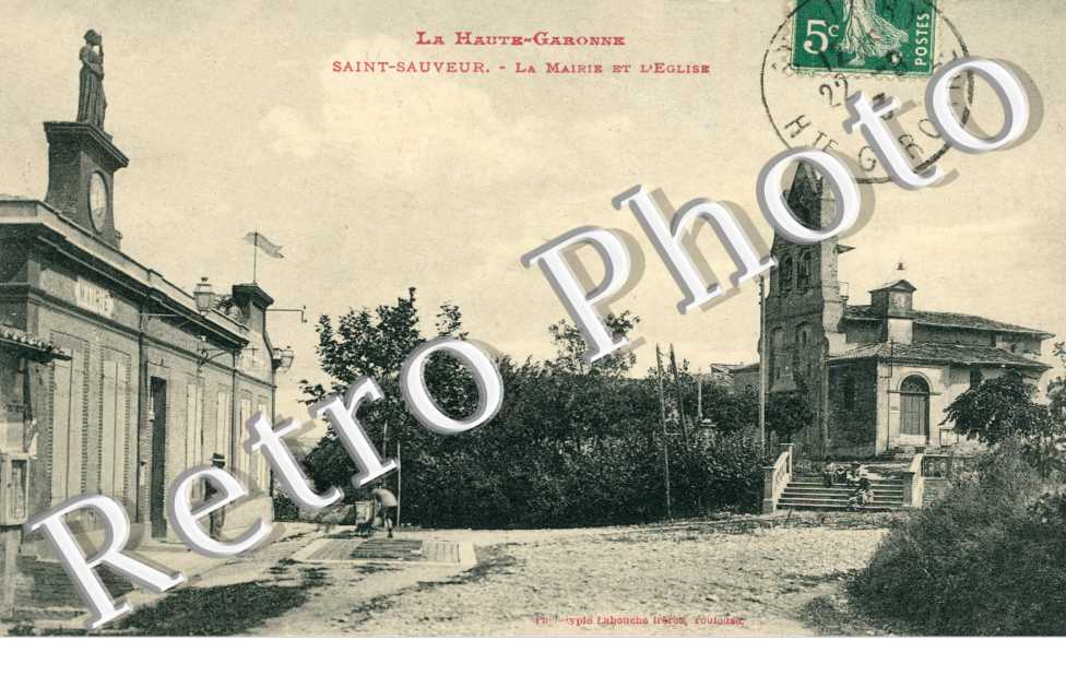 la Mairie et l'eglise