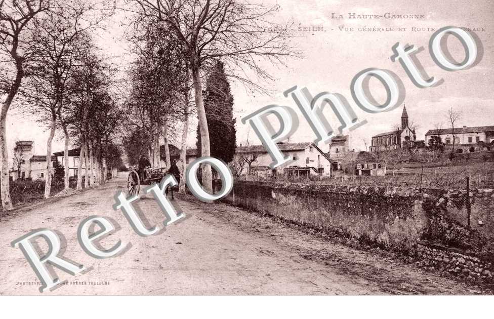 Vue generale et route de Grenade