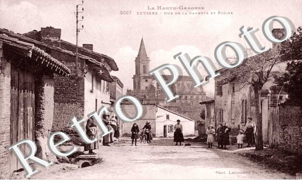 rue de la canette et eglise