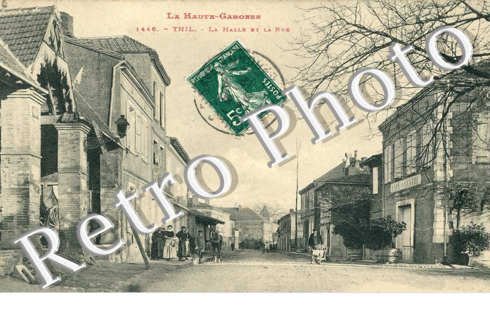 la halle et la rue