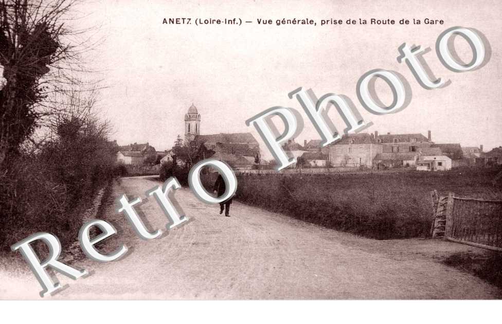 Vue generale , prise de la route de la gare
