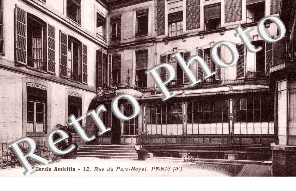 Cercle Amicitia 12 rue du Parc Royal
