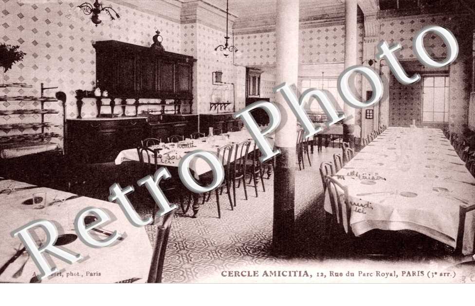 Cercle Amicitia 12 rue du Parc Royal
