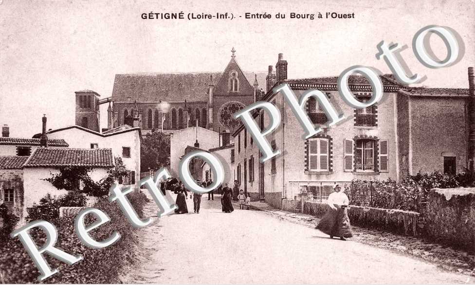 entree du bourg a l'ouest