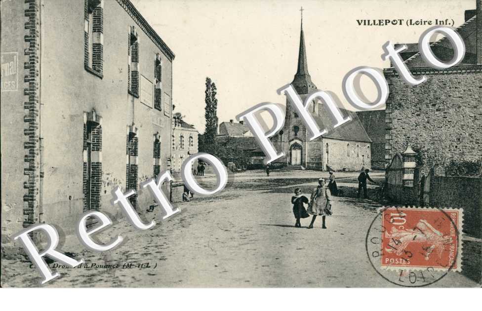 Vue vers eglise