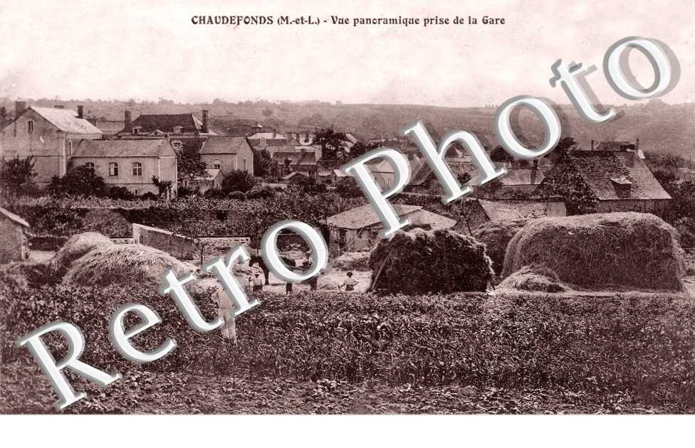 Vue panoramique prise de la gare