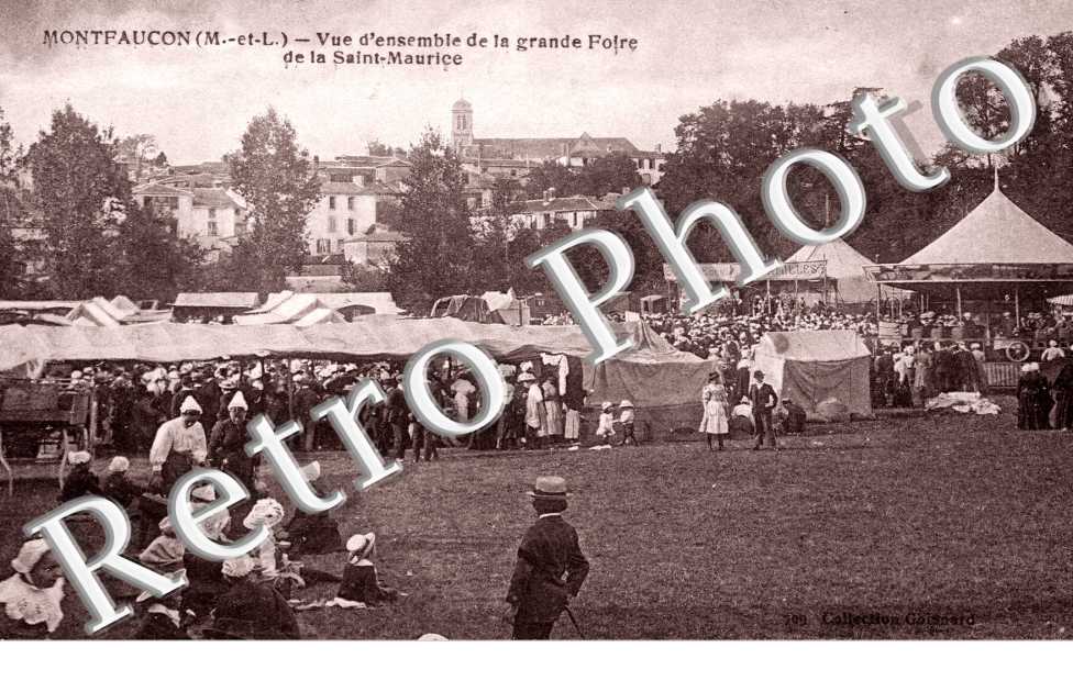 Vue d'ensemble de la Grande Foire de la Saint Maurice