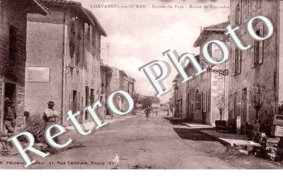 entree du pays Route de Simandre