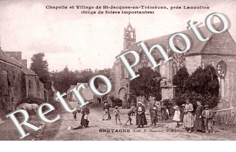 Chapelle et village de Saint Jacques en Tremeven