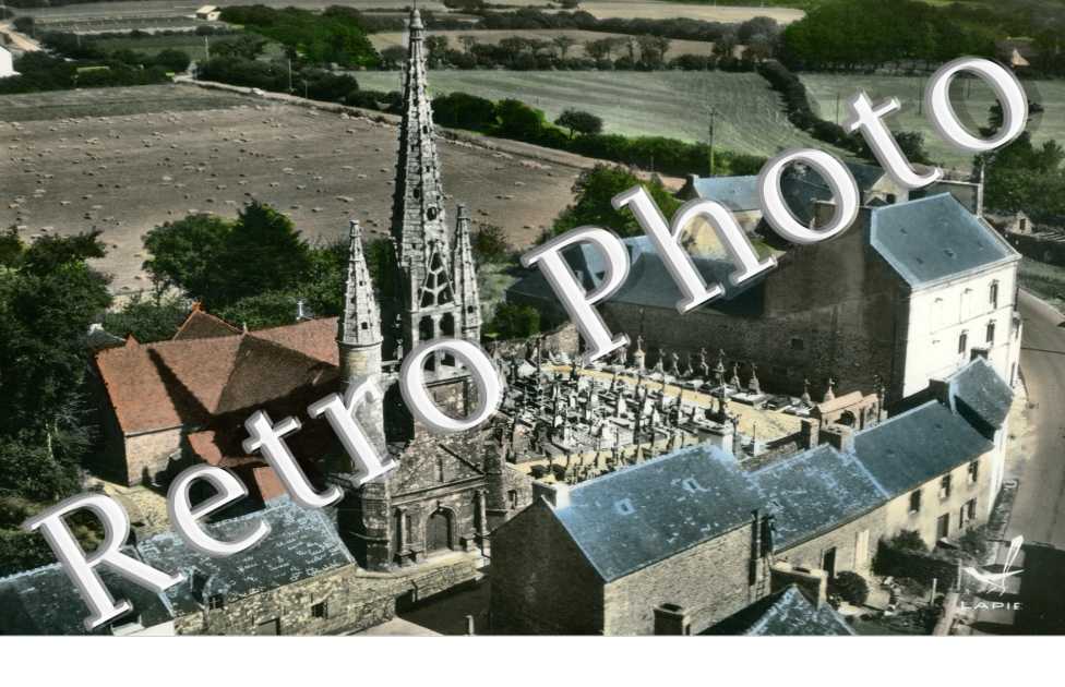 l'Eglise - Vue Aérienne