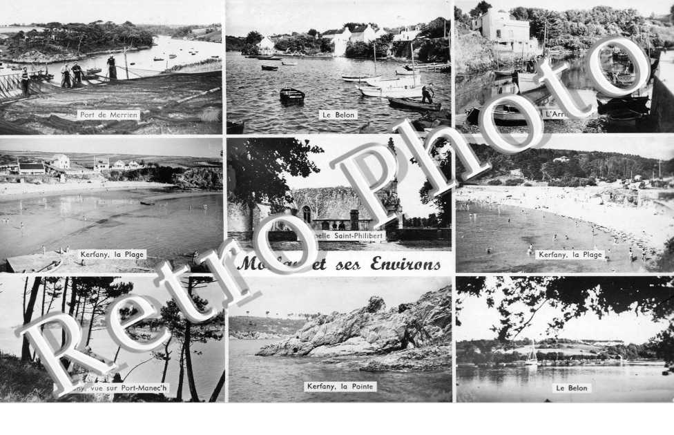 Port de Merrien  Le Belon Kerfany Chapelle Saint-Philbert  Le Belon