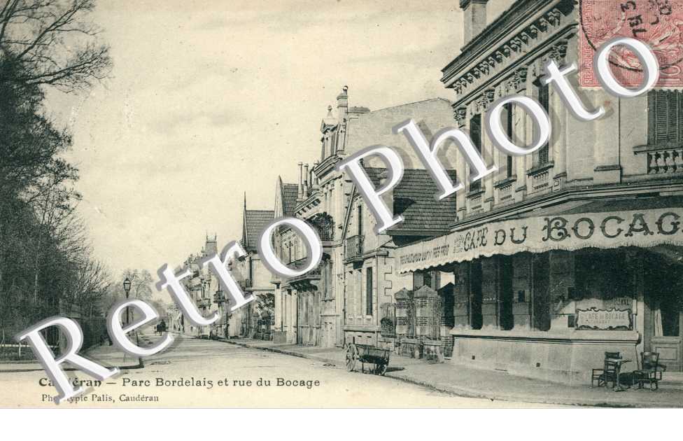 Parc Bordelais et rue du Bocage