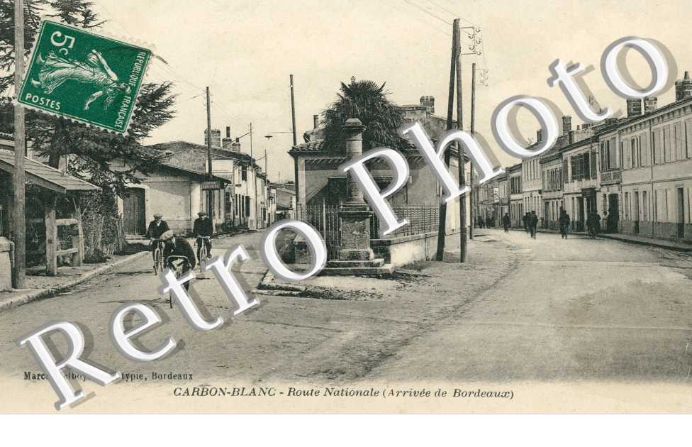 Route Nationale arrivee de Bordaux
