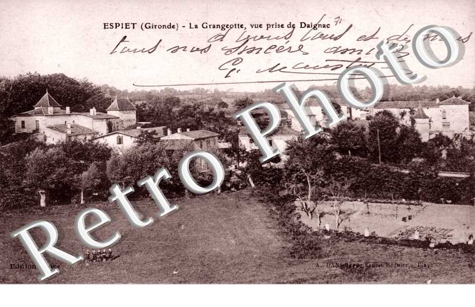 la Grangeotte, vue prise de Daignac