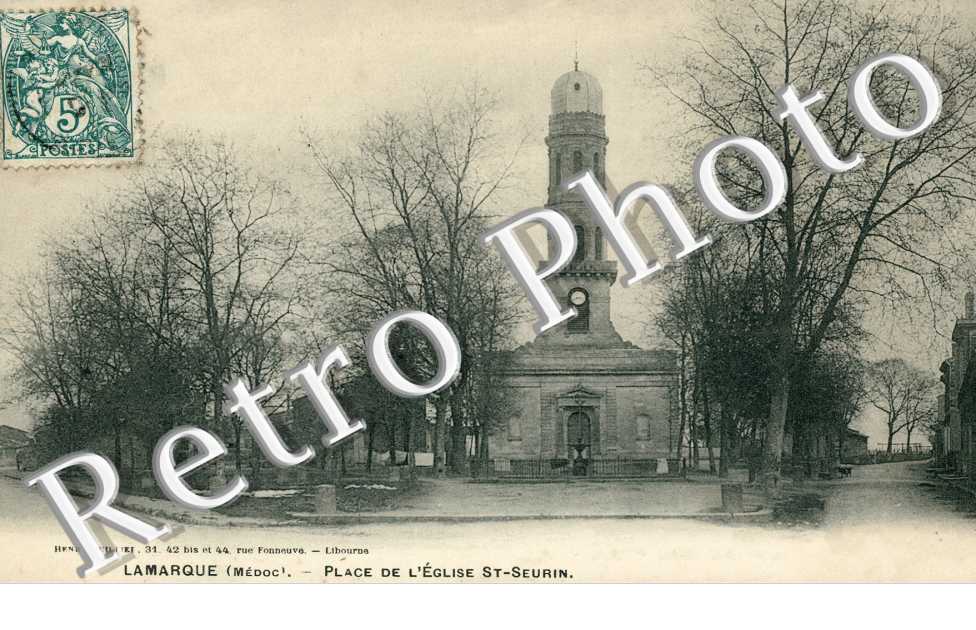 place de l'eglise Saint-Seurin