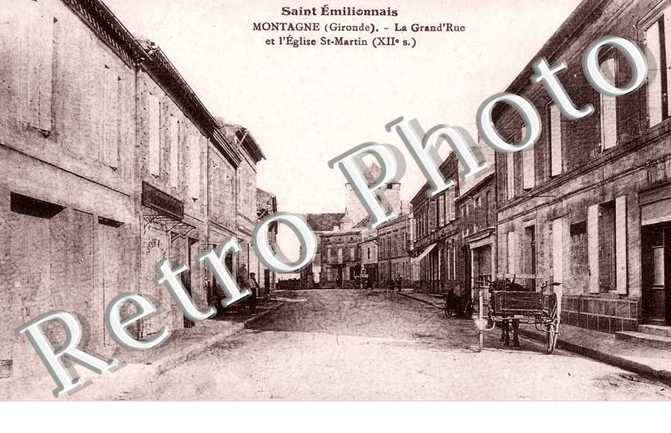la grand 'rue et l'eglise Saint-Martin