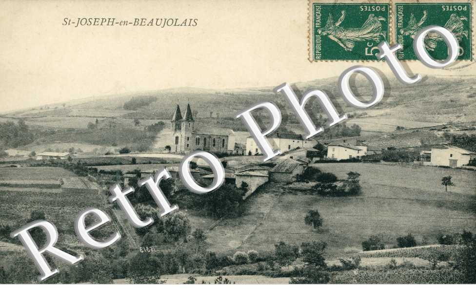Saint Joseph en Beaujolais  -  Vue generale