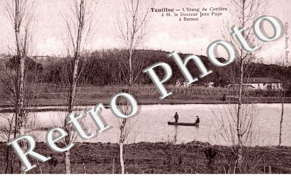 l'etang de Cottiere a M. le Docteur Jean Pujo a Berson