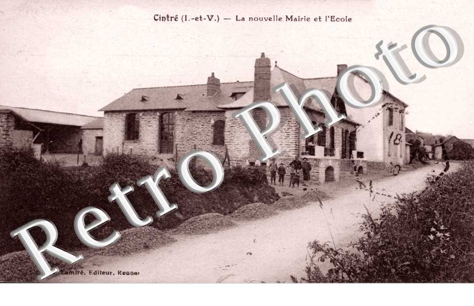 La Nouvelle Mairie et l'Ecole