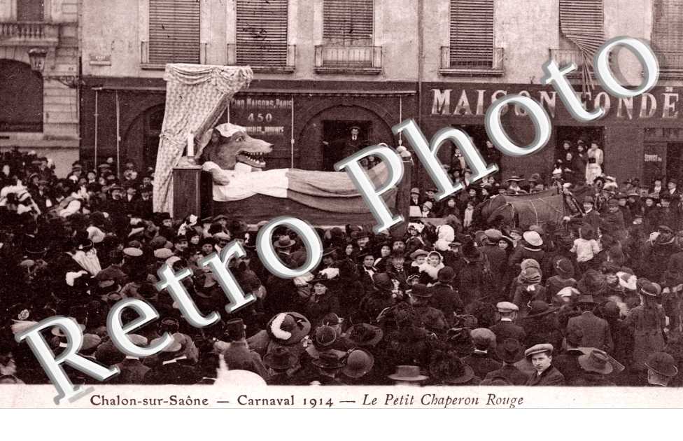 Carnaval 1914 Le Petit Chaperon Rouge