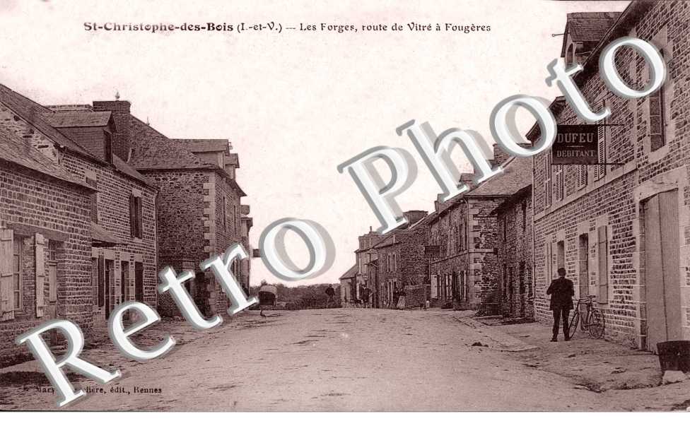 Les Forges, route de Vitre a Fougeres