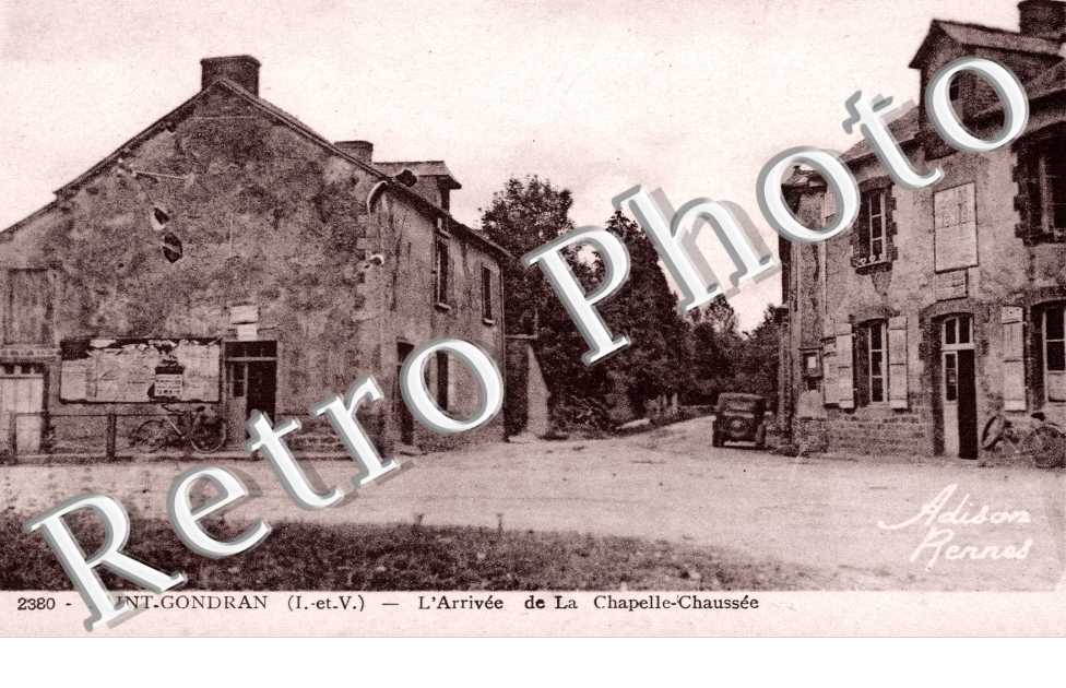 l'arrivee de La Chapelle-Chaussee