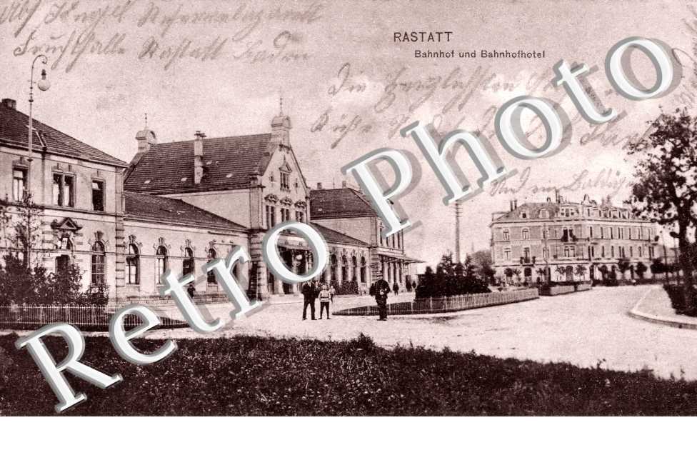Bahnhof und Bahnofhotel
