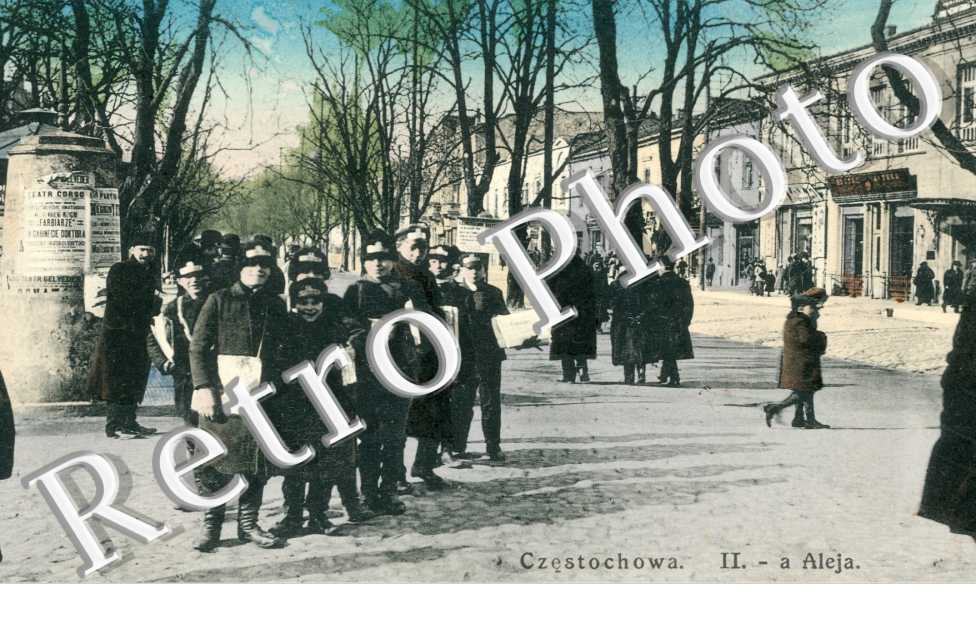 Aleja ( jeunes vendeurs de journeaux)
