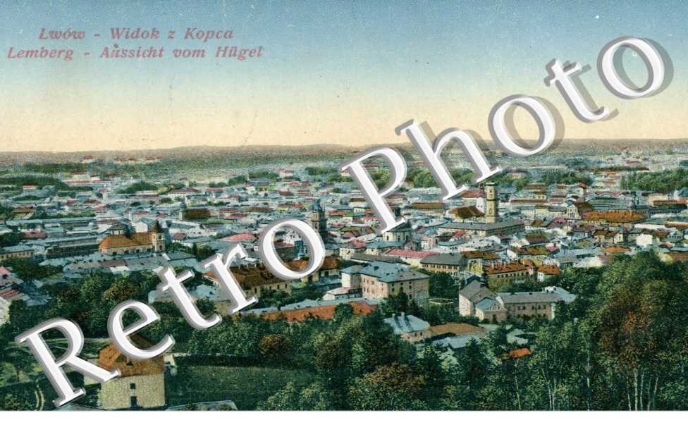 Lwow - Lemberg - Aussicht wom Hugel