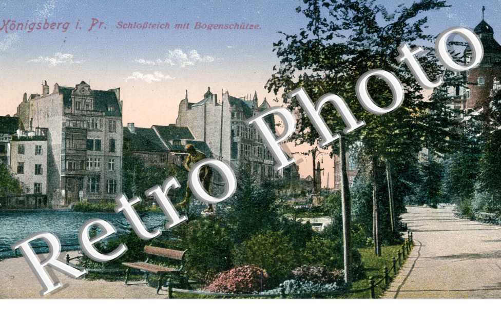 Konigsberg - Schlossteich Mit ...