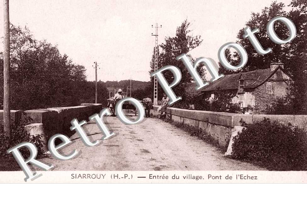 entree du village Pont de l'Echez