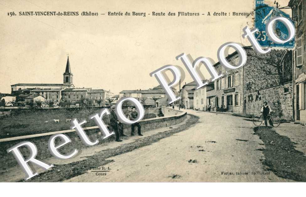 entree du bourg Route des Filatures