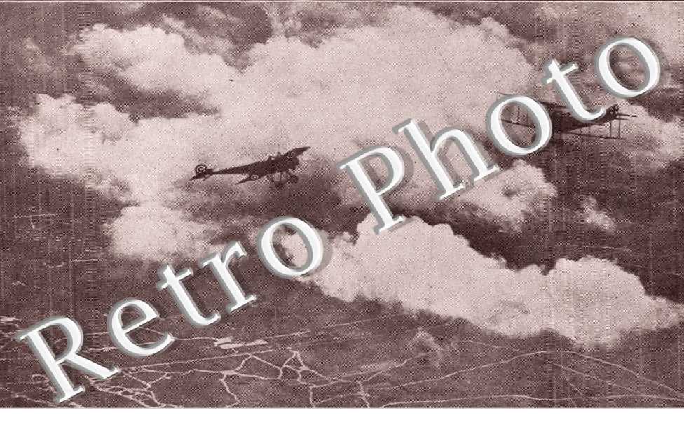 Deux avions en vol