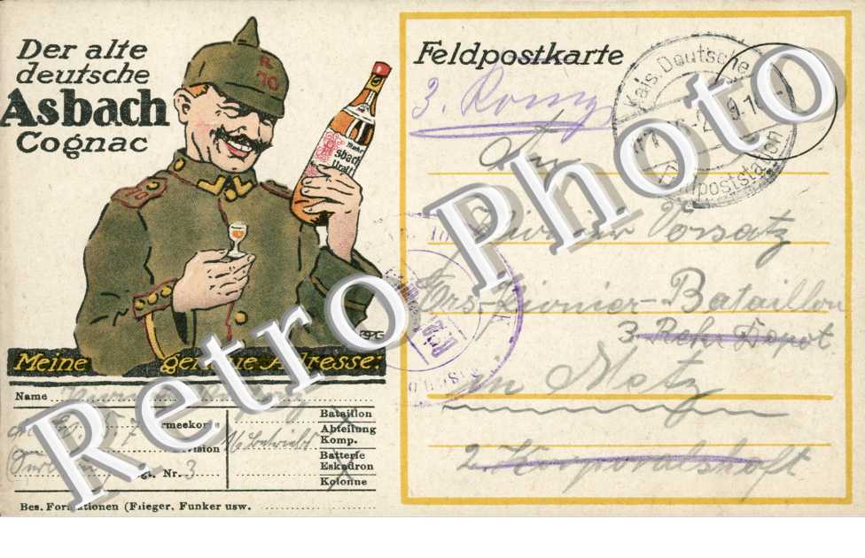 Der alte deutsche Asbach Cognac