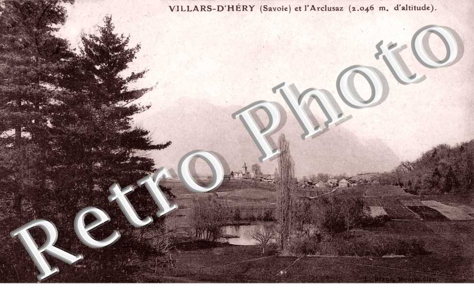 Vue generale et l'Arclusaz