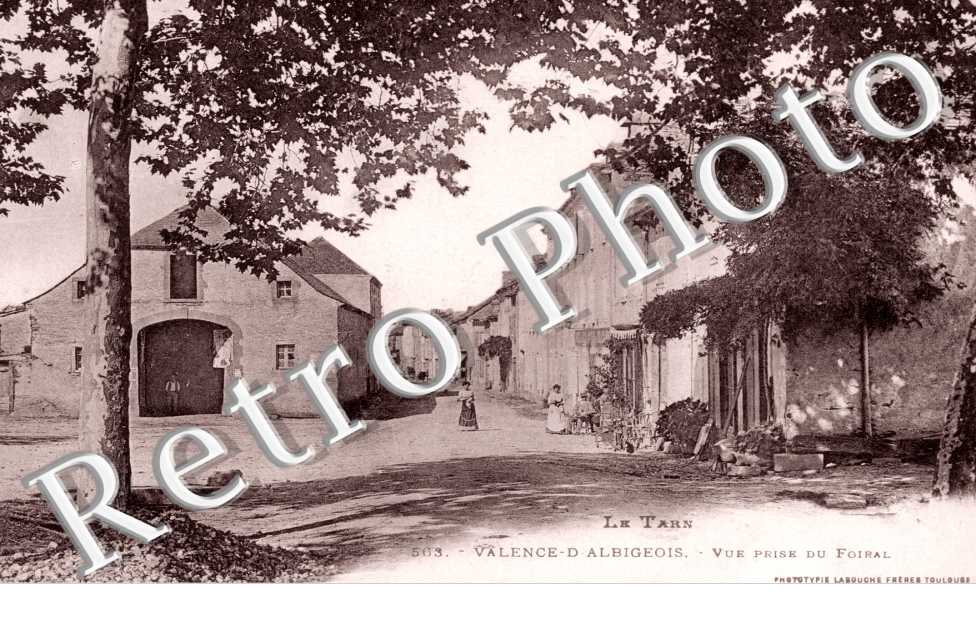 vue prise du Foirail
