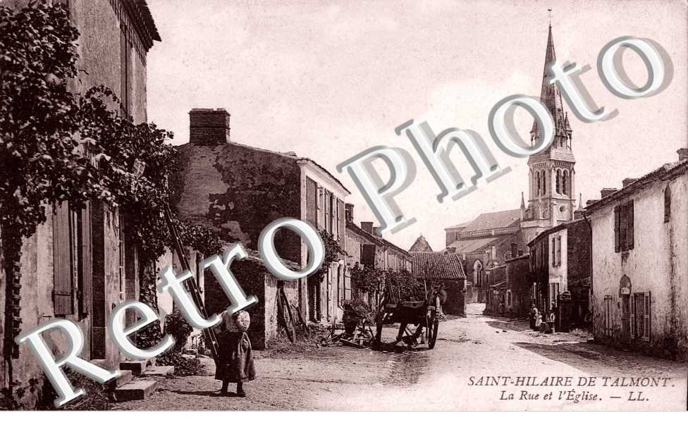 la rue et l'eglise