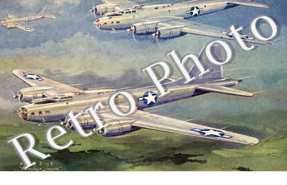 collection des avions alli Boeing " Forteresse " bombardier lourd