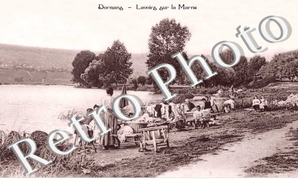 Lavoirs sur la Marne