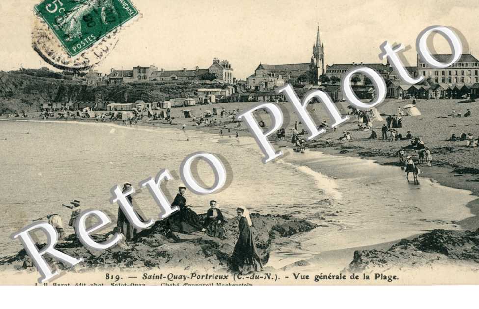 Vue generale de la Plage