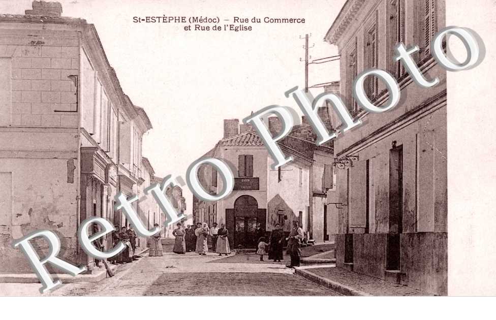 rue du Commerce et rue de l'eglise
