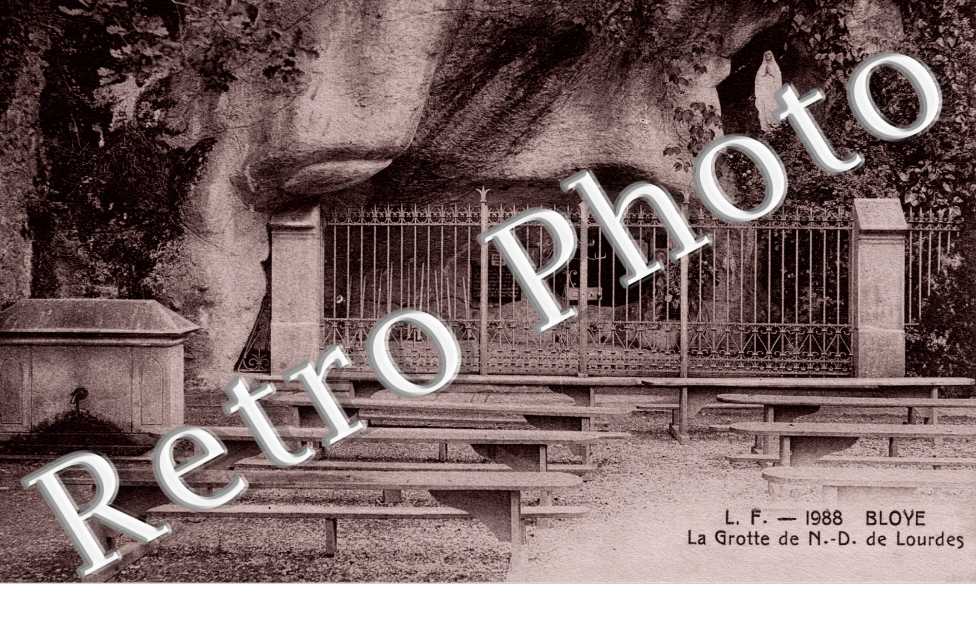 la grotte N-D de Lourdes