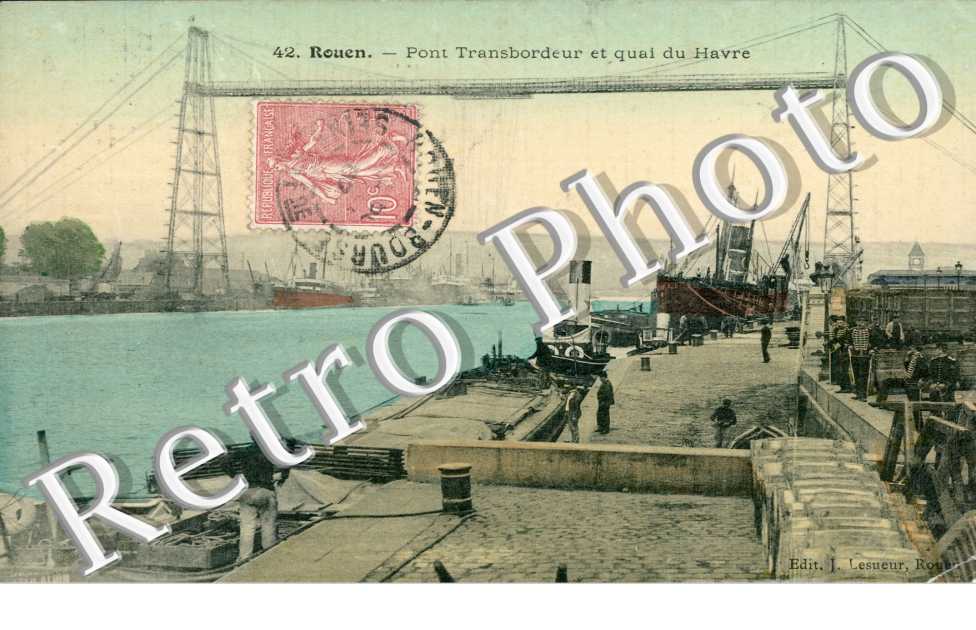 pont Transbordeur et quai du Havre