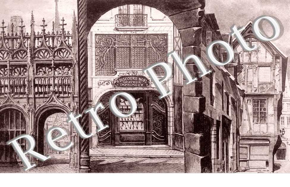 H. Discours-Noel Graveur Imprimeur 70 rue Saint Romain