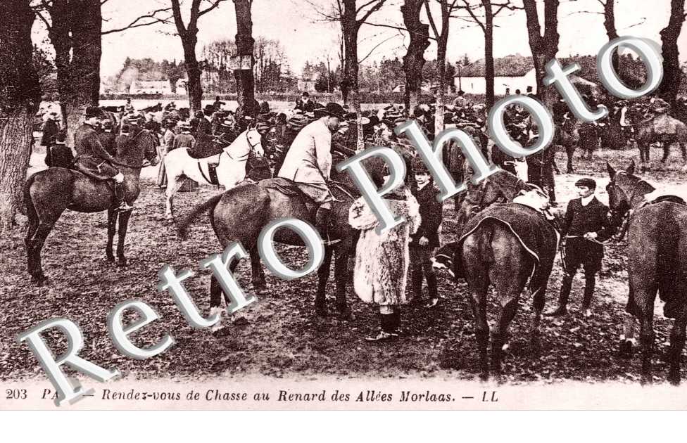 Rendez vous de chasse au renard aux Allees de Morlaas