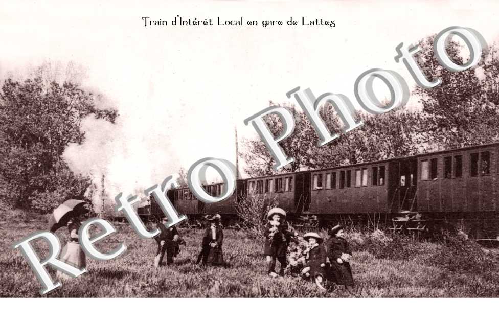 Train d'Interet Local en gare de Lattes