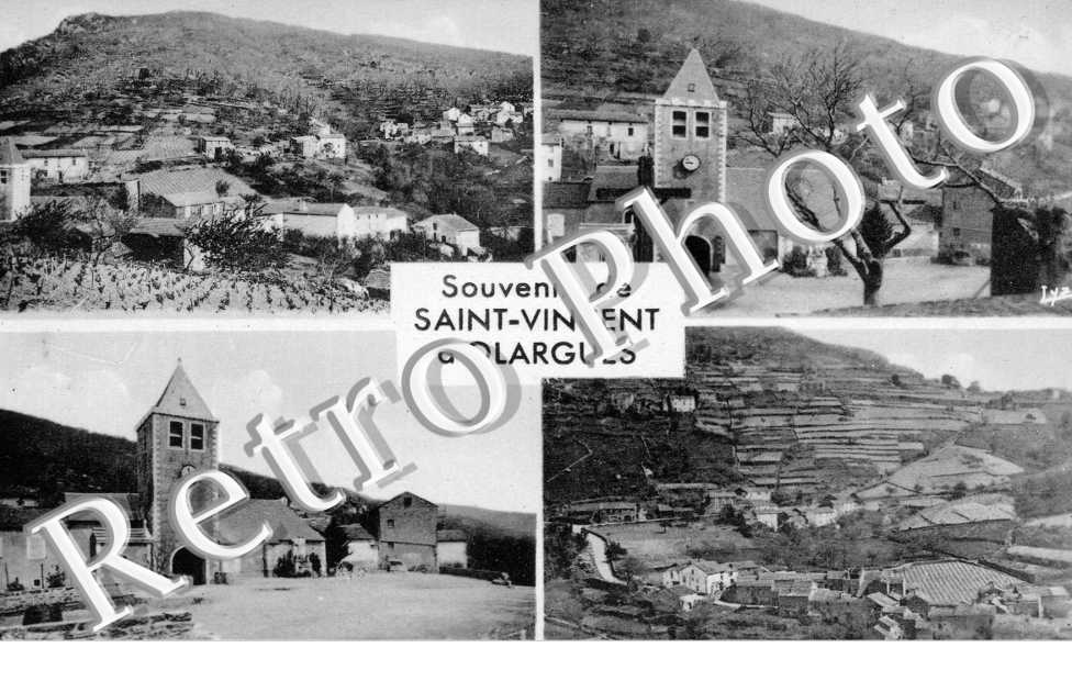 vue panoramique L'eglise Le Cros