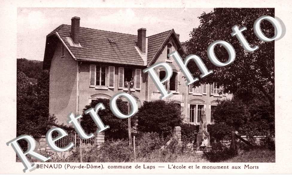 l'Ecole et le Monument aux Morts